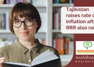 Tajikistan raises rate on inflation after RRR also raised